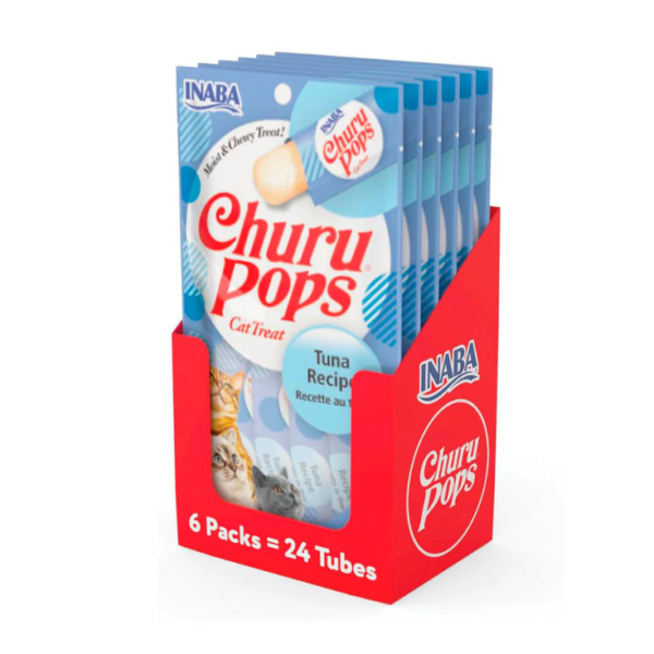 Inaba Churu Pops Receta Atún Caja de 192 Piezas - Imagen 2