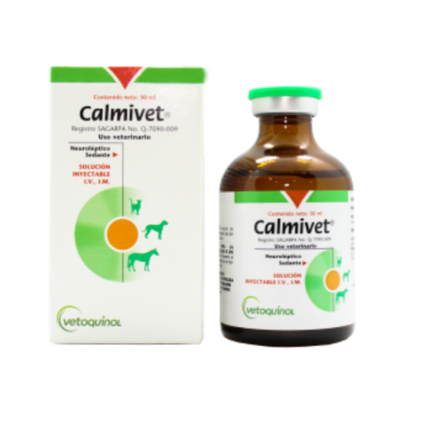 Vetoquinol Calmivet Solución Inyectable 50 ml