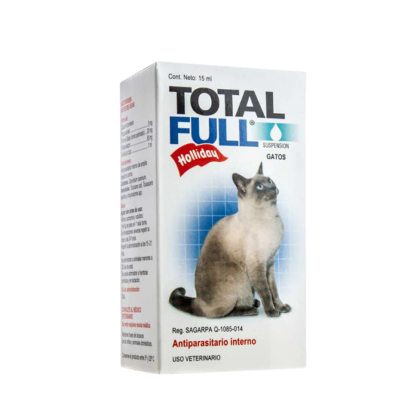 Holliday Antiparasitario Total Full Gato Suspensión 15 mL