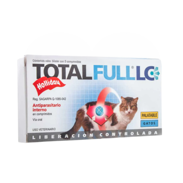 Holliday Antiparasitario Total Full Gato 60 Tabletas