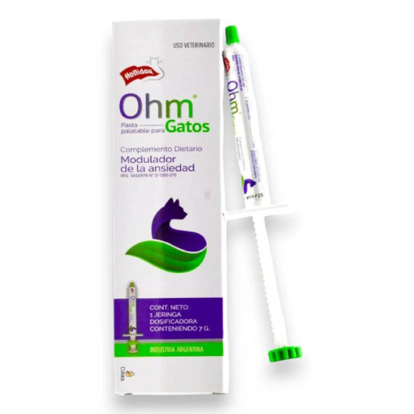 Holliday Ohm Pasta Oral Para Gatos 7 Gr