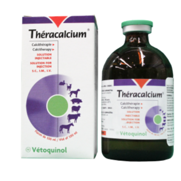 Vetoquinol Théracalcium Solución Inyectable 100 mL