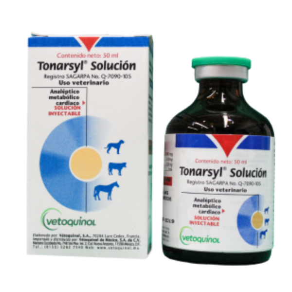 Vetoquinol Tonarsyl Solución Inyectable 50 mL