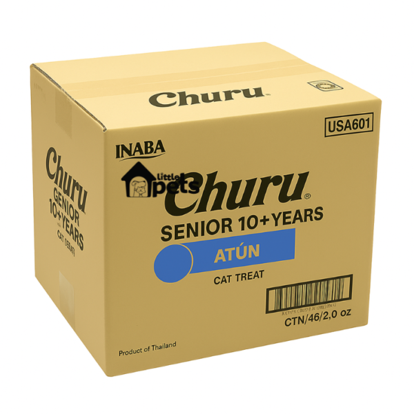 Inaba Churu Senior 10+ Years Receta Atún Caja de 192 Piezas