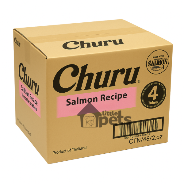 Inaba Churu Salmón Hecho Con Salmón Real Caja de 192 Piezas