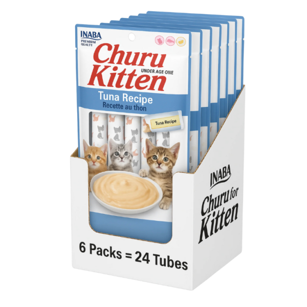Inaba Churu Kitten Receta Atún Caja de 192 Piezas - Imagen 2