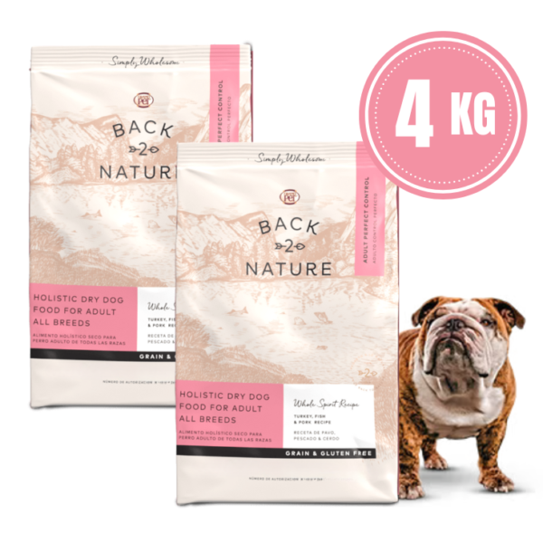 GrandPet Back 2 Nature Adulto Control Perfecto Pack de 2 Bolsas de 2 kg