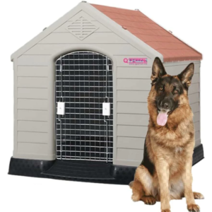 Casa Grande con Puerta, Térmica con Ventilación e Impermeable, Piso Elevado, Amplia y Cómoda | 97 x 105 x 99 cm