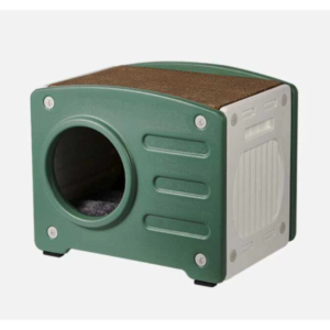 Loft Casa Verde para Gato Multifuncional | 50 x 40 x 45.5 cm